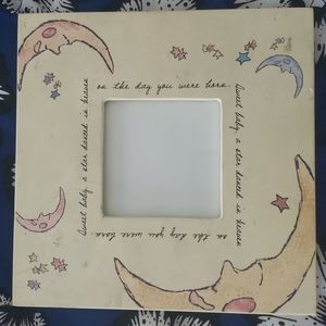 Free with min $20 item spend. Moons and Stars Baby Picture Frame 2.5"x2.5"